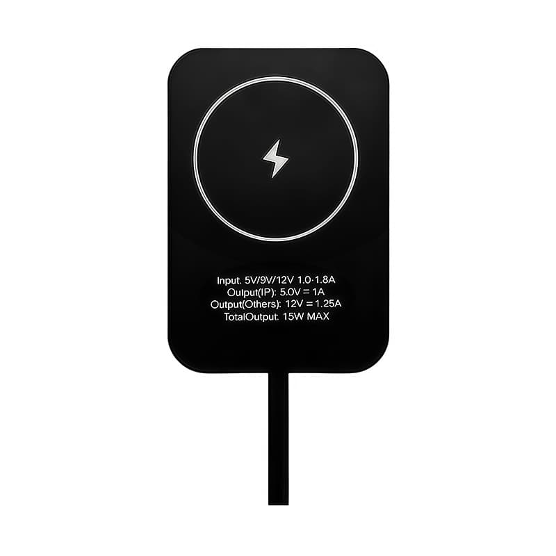 Ultra-Thin Wireless Charging Card 15W Magnetic for Apple Android DIY Modification Waterproof Charger