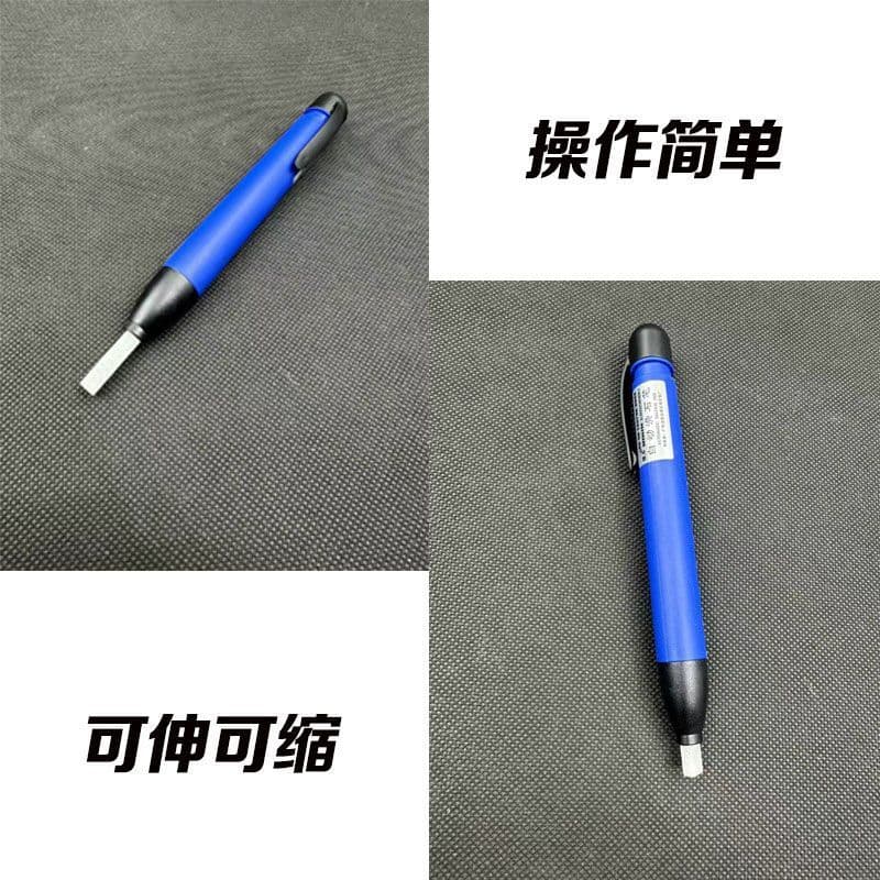 Waterproof Railway Inspection and Metalworking Special Marker Pen with Retractable Dust-Free Scribing and Automatic Chalk Pen