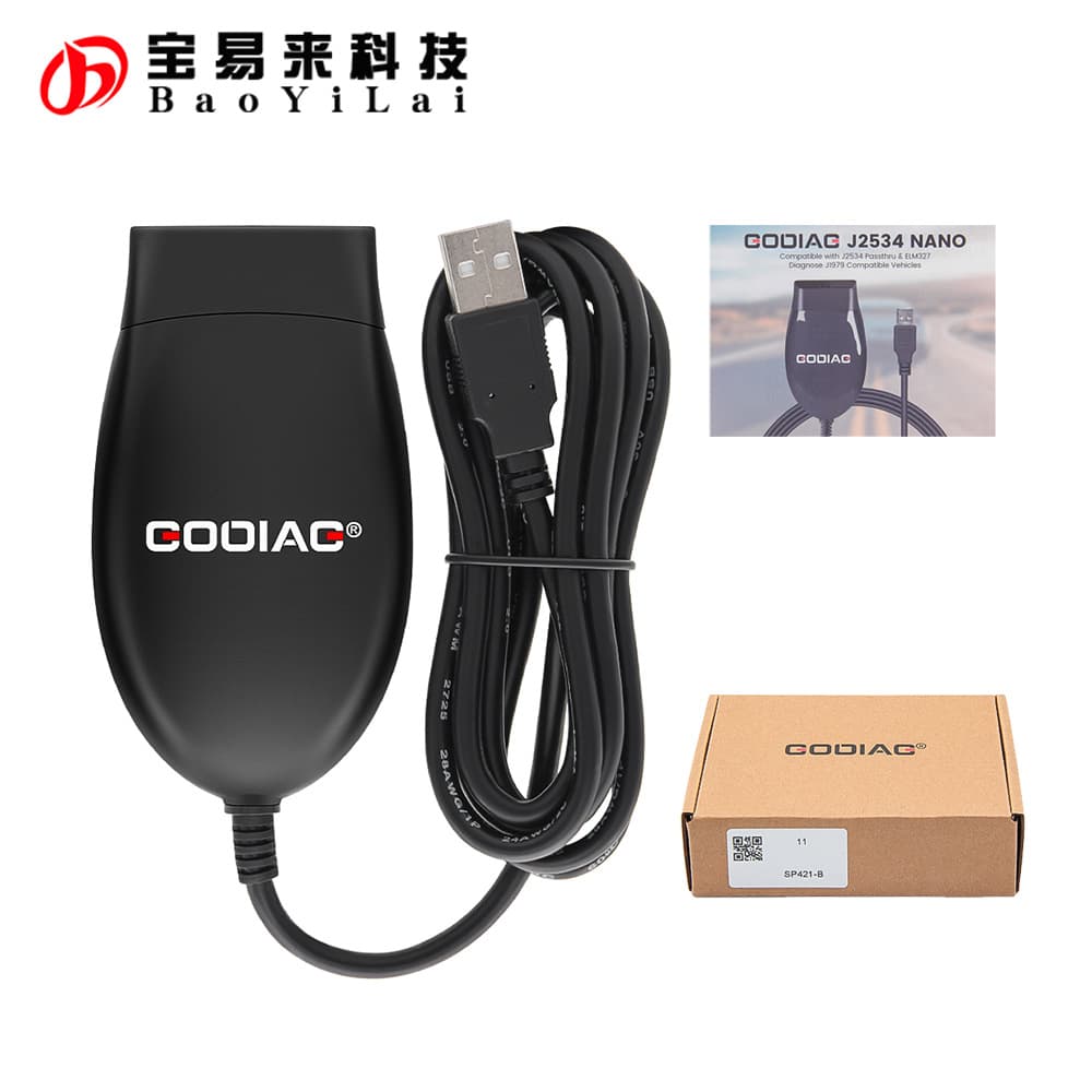 GD101 J2534 for HDS TIS ODIS JLR SDD PCMFlash Automotive Diagnostic Cable