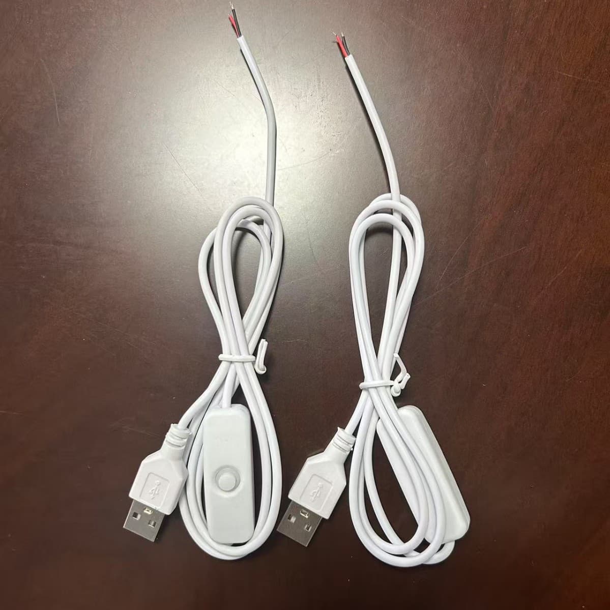LED Desk Lamp/Night Light 501 with Switch, USB Port, Light-Up Base, and Power Cord