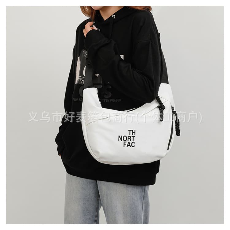Cross-border new fashion brand street sports and leisure shoulder bag fashion versatile dumpling bag crossbody bag women's fashion brand