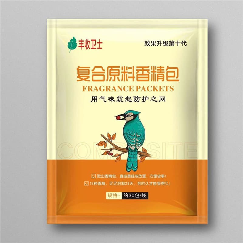 Crop Field & Vegetable Garden Specific Bird Repellent Scent Pouches - Harmless Agricultural Hanging Bag Bird Deterrent
