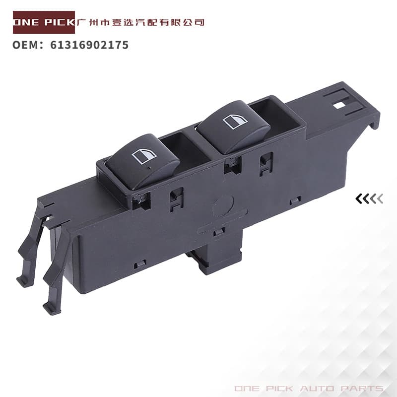 61316902175 Front Left Power Window Switch Glass Lifter for BMW E46 Coupe