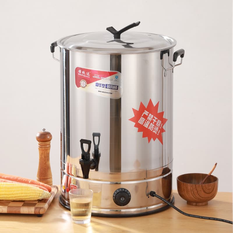 Electric Heating Water Bucket, Commercial Large Capacity Stainless Steel Insulated Thermos, Hotel Restaurant Constant Temperature Hot Water Pail Postpartum Bucket Wholesale