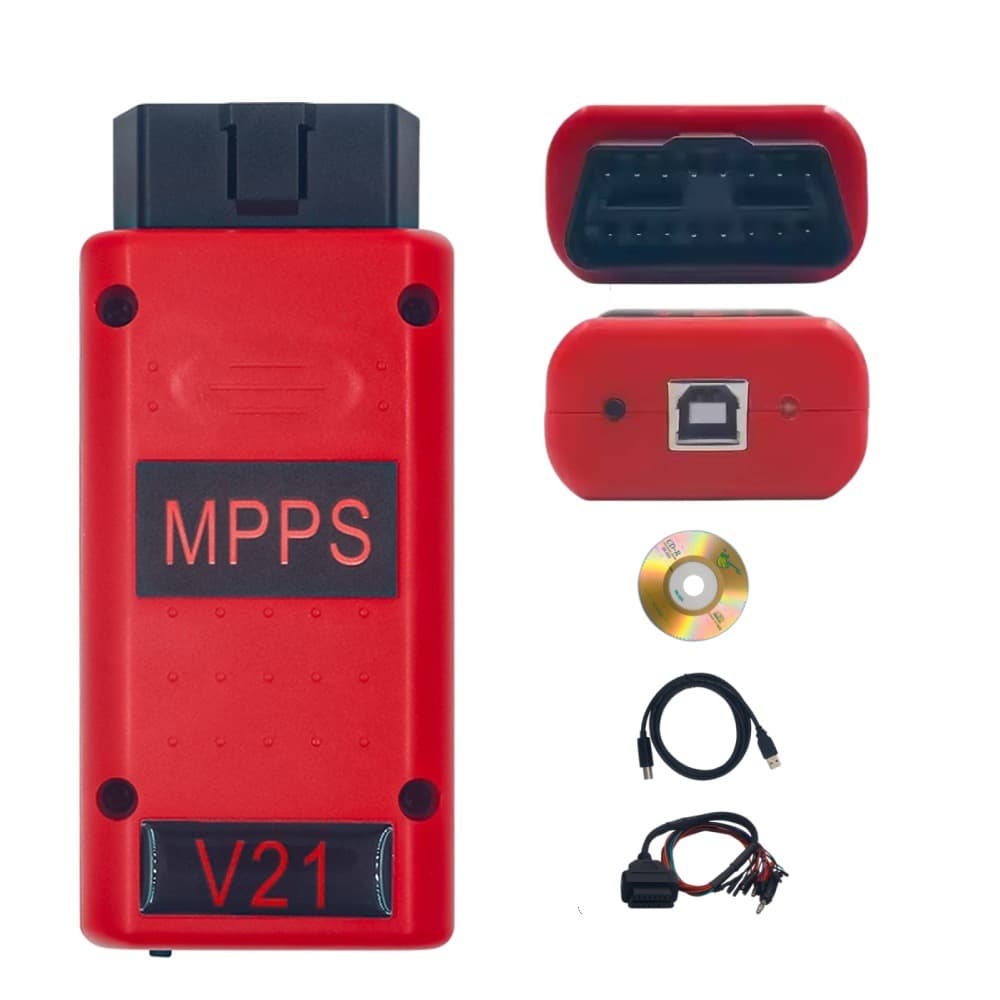 MPPS V21 ECU Programmer Chip Tuning MAIN+TRICORE+Breakout Factory Direct Supply