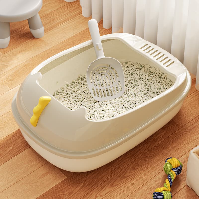 Dinosaur Semi-Enclosed Cat Litter Box, Extra Large, Removable and Washable, Anti-Splash Cat Toilet, Cat Litter Pan, Wholesale in Stock