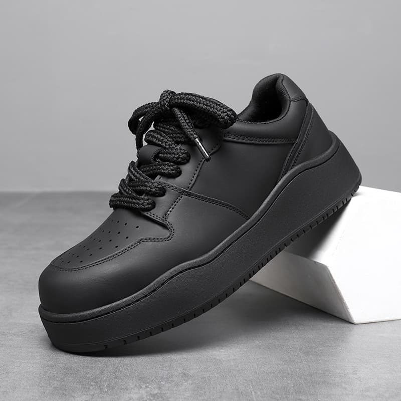 Men's Shoes 2026 New Men's Shoes Couples' Shoes Huge Good-Looking Thick Soles Increased Autumn Bread Shoes Casual Shoes
