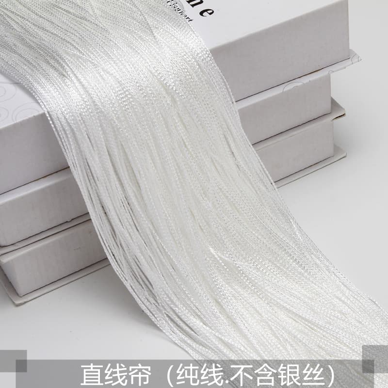 Wholesale Dense String Curtain Decoration Wedding String Curtain Door Curtain Bedroom Entryway Feng Shui Korean Wedding Fringe Straight Line