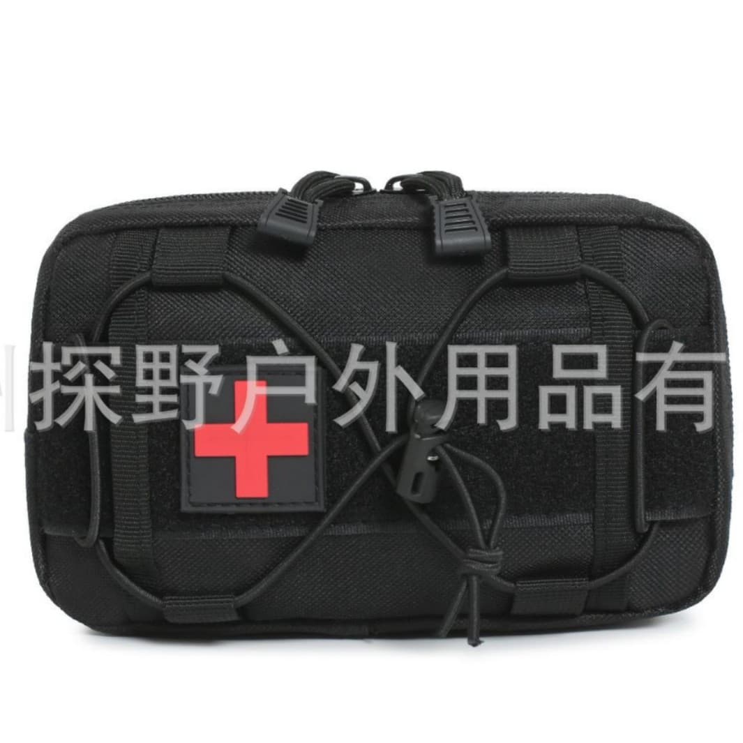 Outdoor sports military fan waist bag multi-functional EDC accessories tactical belt crossbody vest first aid bag hanging bag