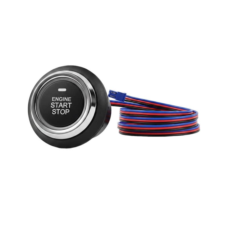 Factory direct sales one-click start PKE remote start anti-theft alarm LCD anti-theft device modification kit