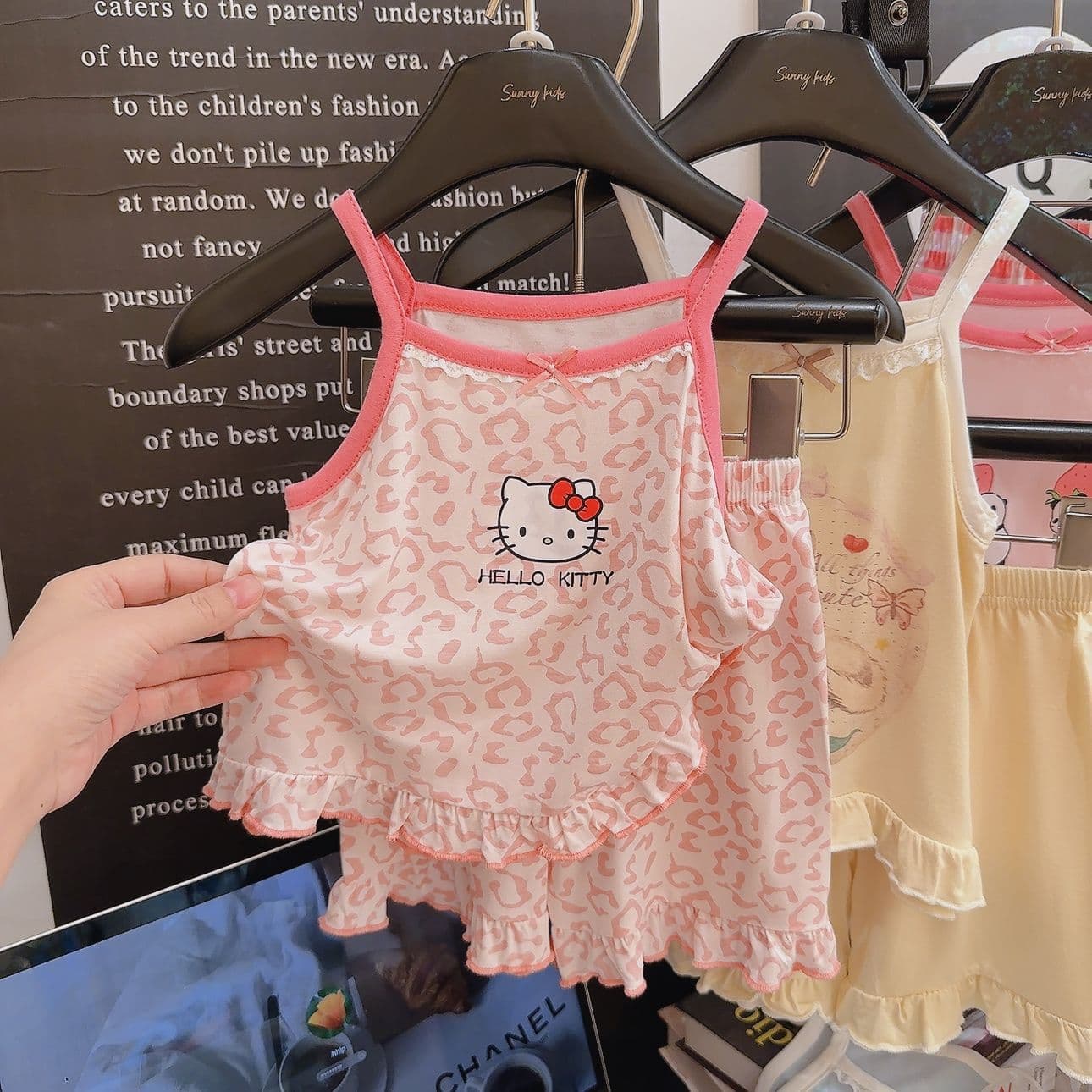 Girls Pajamas Summer Thin Children's Sleeveless Home Clothes 2025 New Girl Baby Modal Suspender Suit