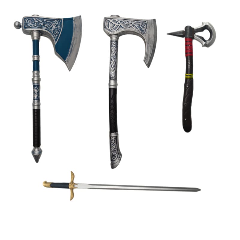 Assassin's Creed Eivor Axe Cosplay Role-Playing Weapon Halloween Comic Convention Children's Toy Game Prop