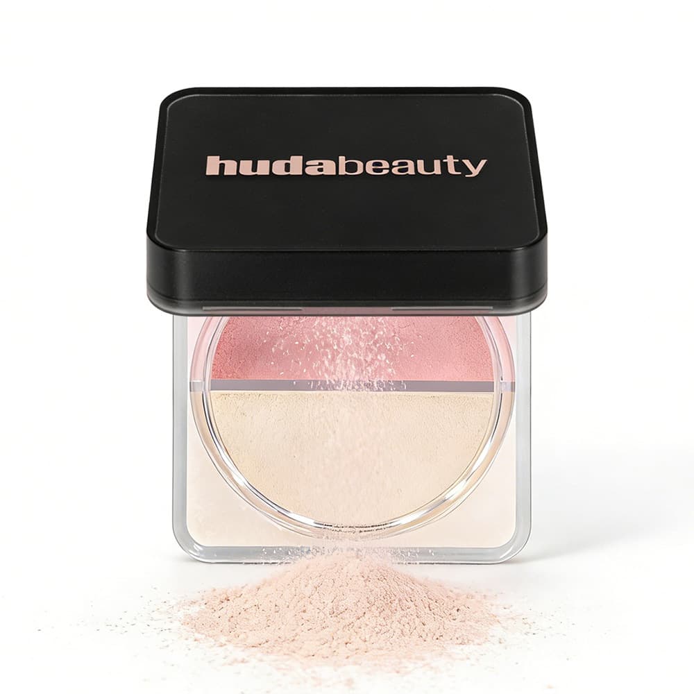 HUDA BEAUTY Easy Bake Duo Loose Powder Setting Powder