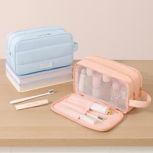 Runhui New Style Xianwai Handheld Wet-Dry Toiletry Bag Cosmetic Bag Large Capacity Travel Organizer Portable Toiletry Bag