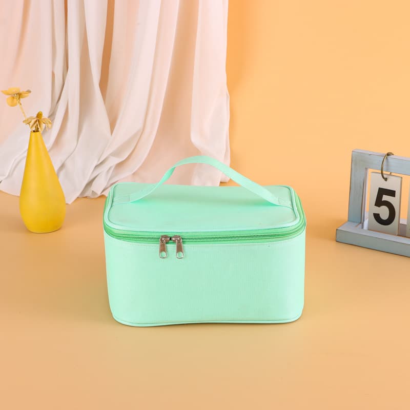 New Cosmetic Bag Oxford Cloth Waterproof Thickened Portable Travel Handheld Storage Toiletry Bag Large Capacity Custom LOGO