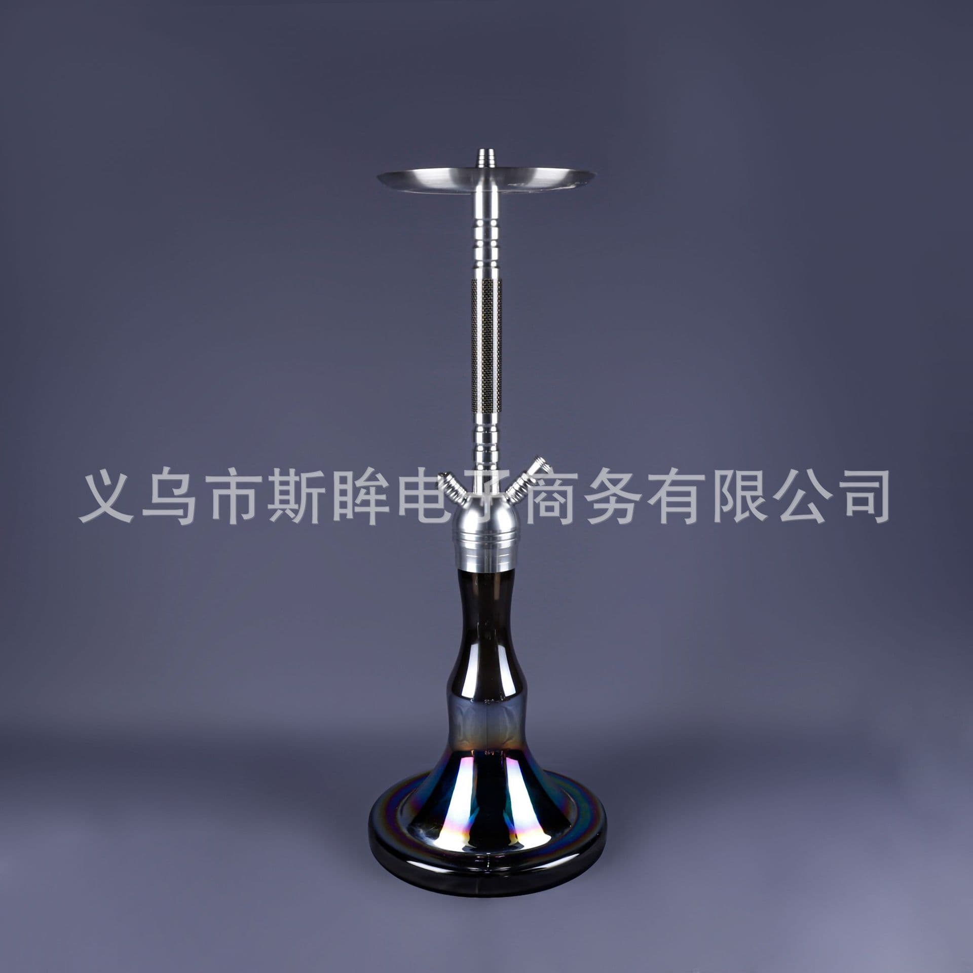 Cross-border Source Foreign Trade Arabic Hookah Single Pipe Set CHICHA Large Metal Hookah Factory Supply