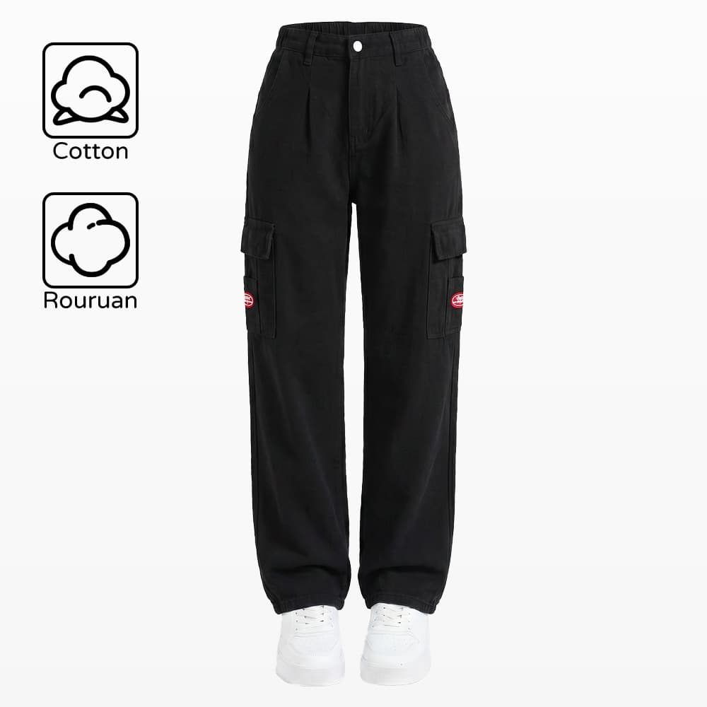 Amazon's hot-selling American fashion trend teen girls casual overalls straight-leg children's jeans