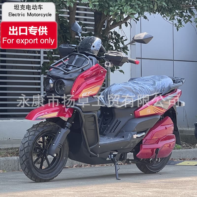 Qijue Tank Electric Motorcycle 72V Lithium Battery Electric Scooter Russia GT Electric Scooter Wholesale