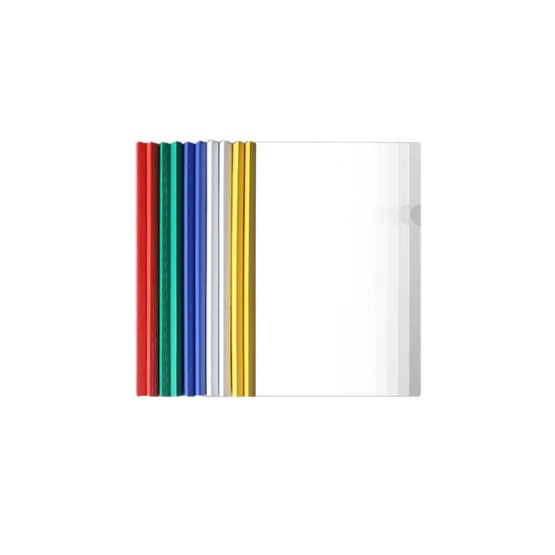 Large Capacity Thickened A4 Transparent Expanding File Folder with Pull Rods, Triangular Rod, Zipper for Exam Papers