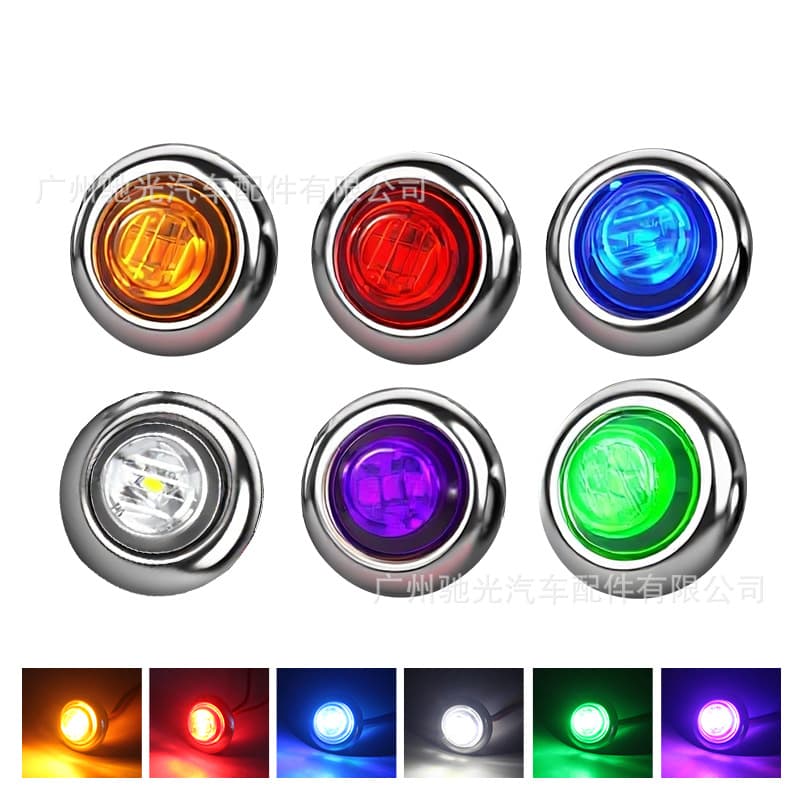 Factory Stock Truck Side Marker Light 12V24V LED Truck Clearance Light Truck Tail Light Signal Light Eagle Eye Light