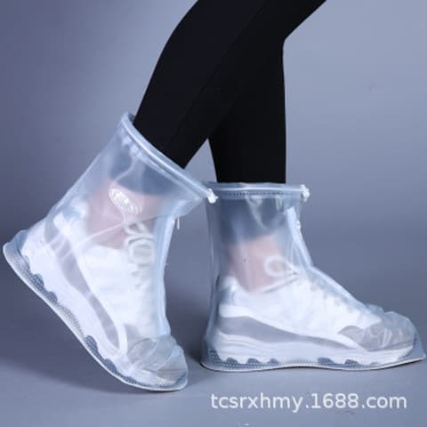 Rain Shoe Covers for Adults Men Women Waterproof Non-Slip Wearable Rain Boots Overshoes