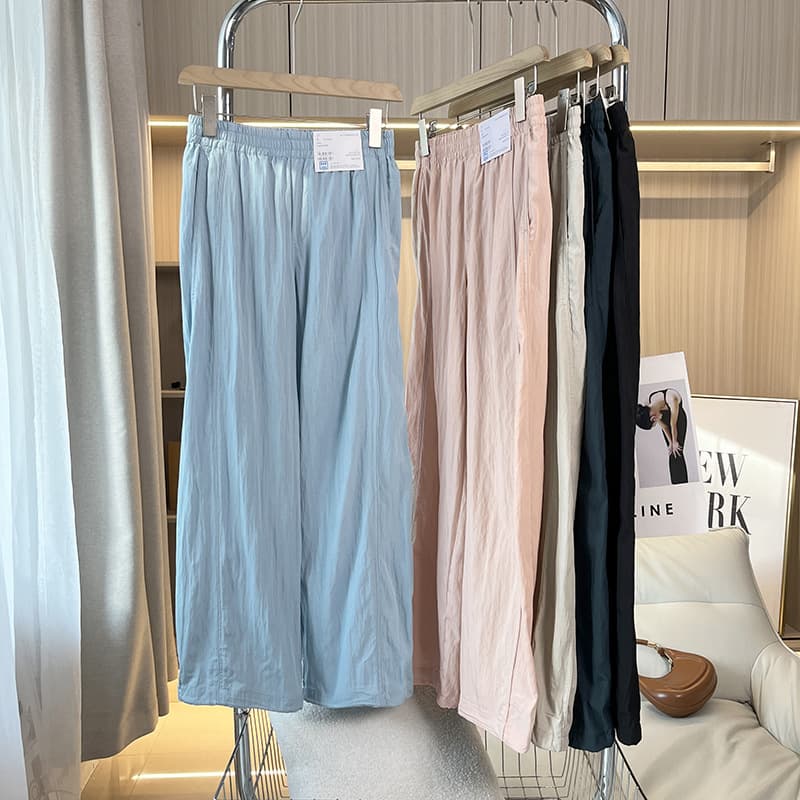 Casual Pants Sport Cargo Sun Protection Moisture Wicking Quick Dry Women's 25 Spring Summer High Waist Wide Leg Pants 475820