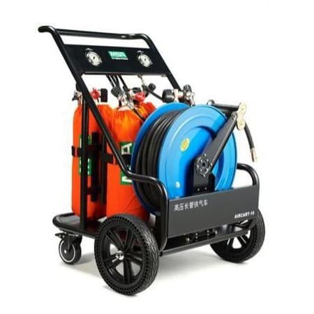 MSA AirCart19 Mobile Vehicle-mounted Long Tube Air Respirator for Fire Rescue Vehicles
