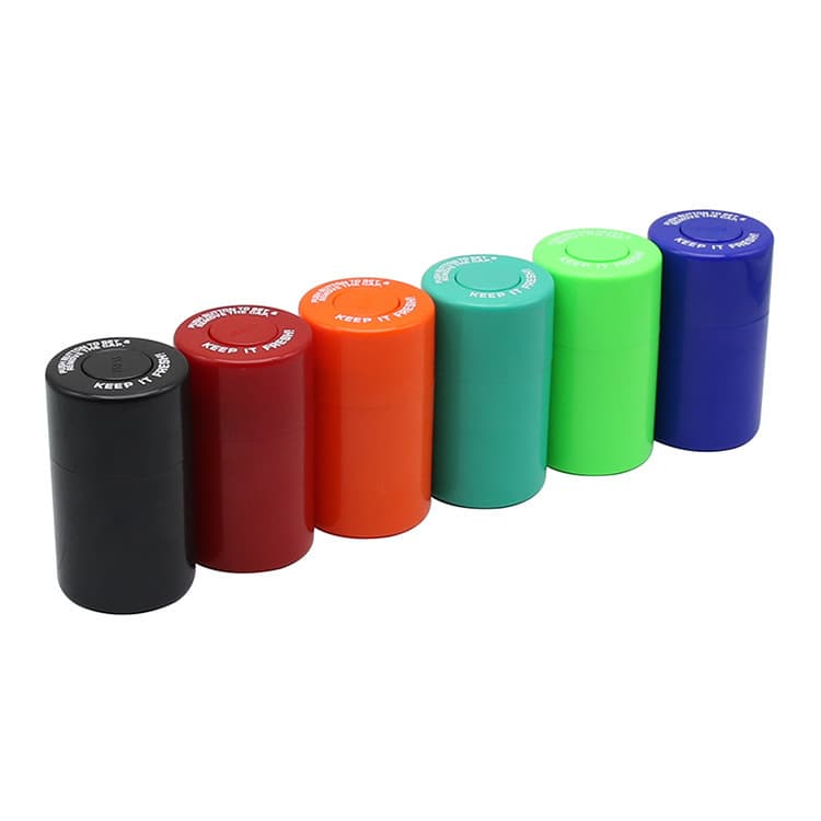 Cross-border Hot Selling Portable Vacuum Moisture-Proof Tobacco Canister Tobacco Storage Box Airtight Tobacco Can Smoking Accessories Wholesale
