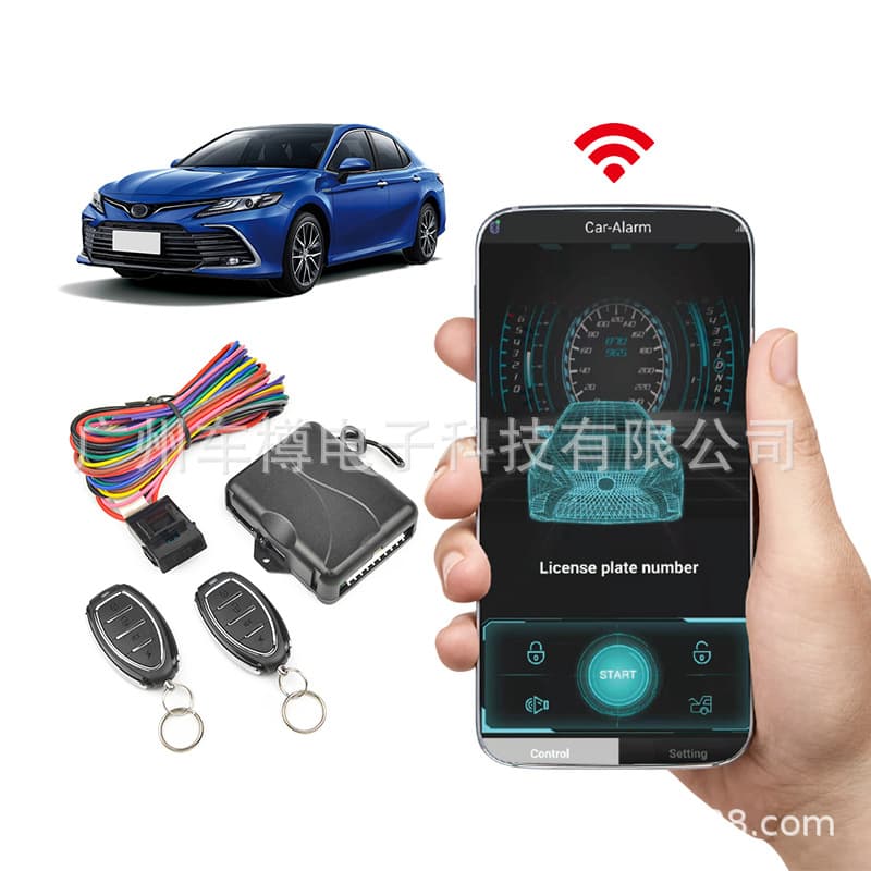 Wholesale 12V Central Lock Smartphone APP Bluetooth Control Keyless Entry System Universal Car Modification Accessories