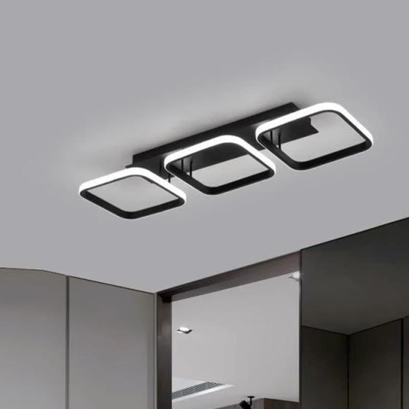 Trendy Minimalist Entryway Porch Ceiling Light, Nordic Creative Bedroom Study Corridor Long Strip Hallway Light