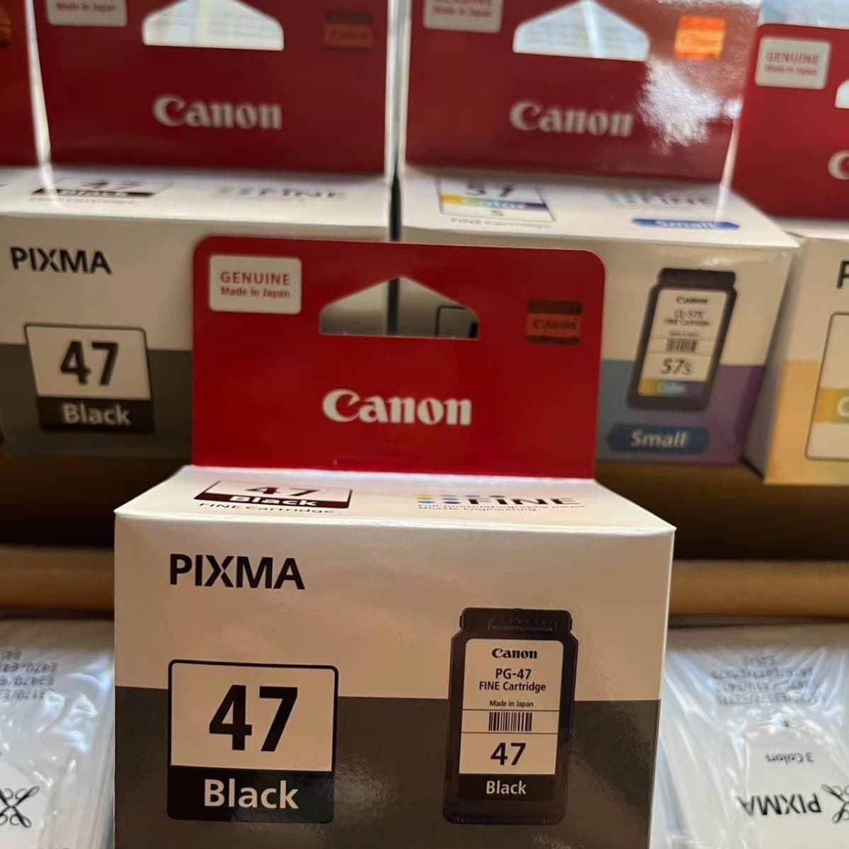 Canon PG47 CL57S Original Ink Cartridge Compatible with E3370 E3470 E4570 E400 E410 E46