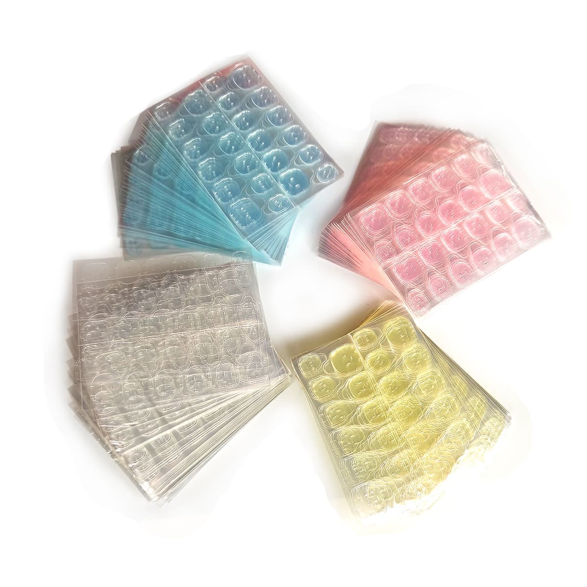 Medium Size 6083S/5676 Jelly Glue Extra Sticky Imported Material Affordable Waterproof Ultra-thin Jelly Yellow Glue Wholesale
