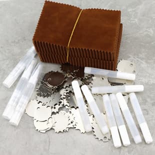 Scissors Cleaning Cloth, Eraser, Scissors Maintenance Oil, Special Cloth, Hairdressing Scissors, Pet Scissors Adjustment Plate