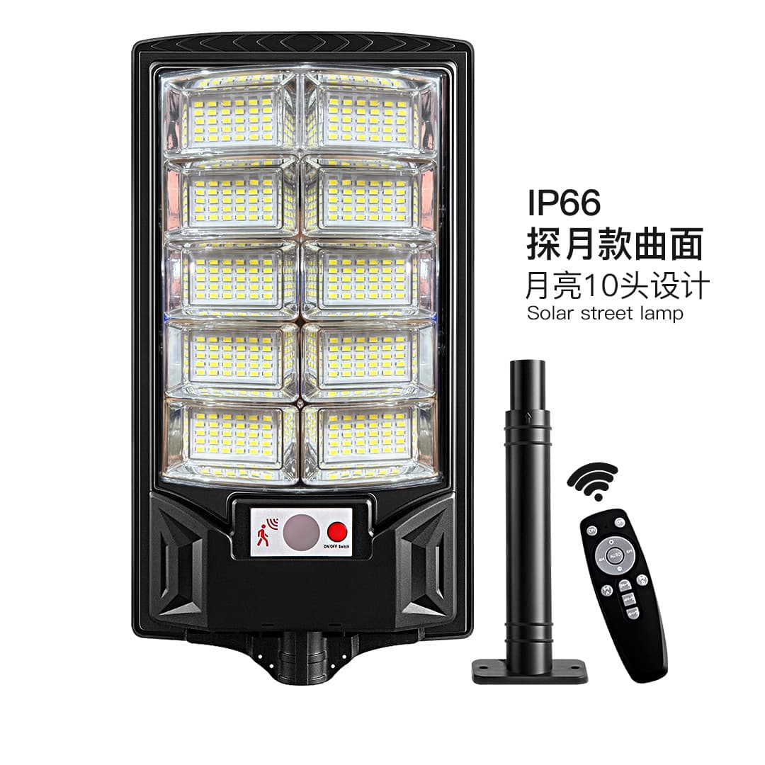 New Cross-Border Solar Street Light Outdoor Waterproof Solar Courtyard Light Rural Outdoor Lighting Moon Exploration Model