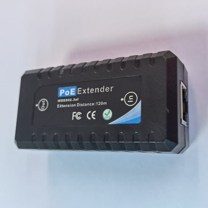 1-Channel Monitoring Switch Power Supply POE Extender Network Signal Series Repeater Cascade Device