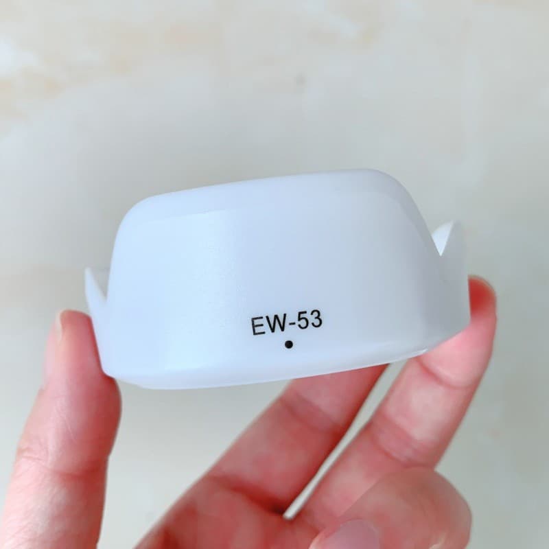 EW-53 lens hood for Canon EF-M 15-45mm lens RF-S 18-45mm mirrorless lens 49mm
