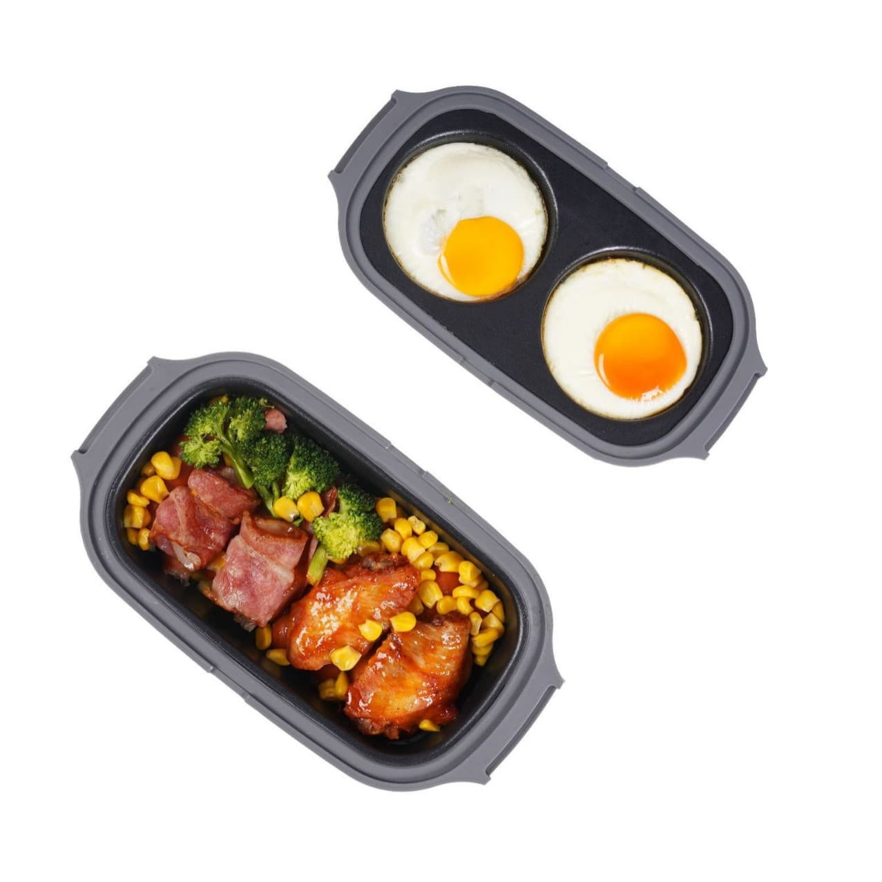 High-Quality Non-Stick Handheld Microwave Cooker Set for Frying Eggs, Efficient Kitchenware, Cooking Grill, Microwave Oven - Home