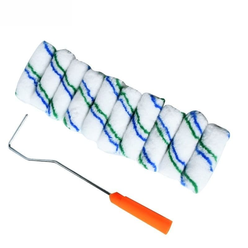 4-inch no shedding small roller brush, mini thumb roller brush head, roller core, paint, latex paint, coating, marine brush.