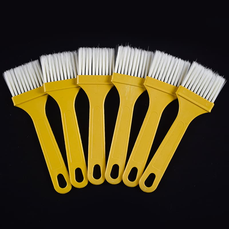 Wholesale Oil Brush No. 4 with Plastic Handle, Food Baking Plastic Board Brush, Food-Grade Shed-Free Barbecue Oil Brush