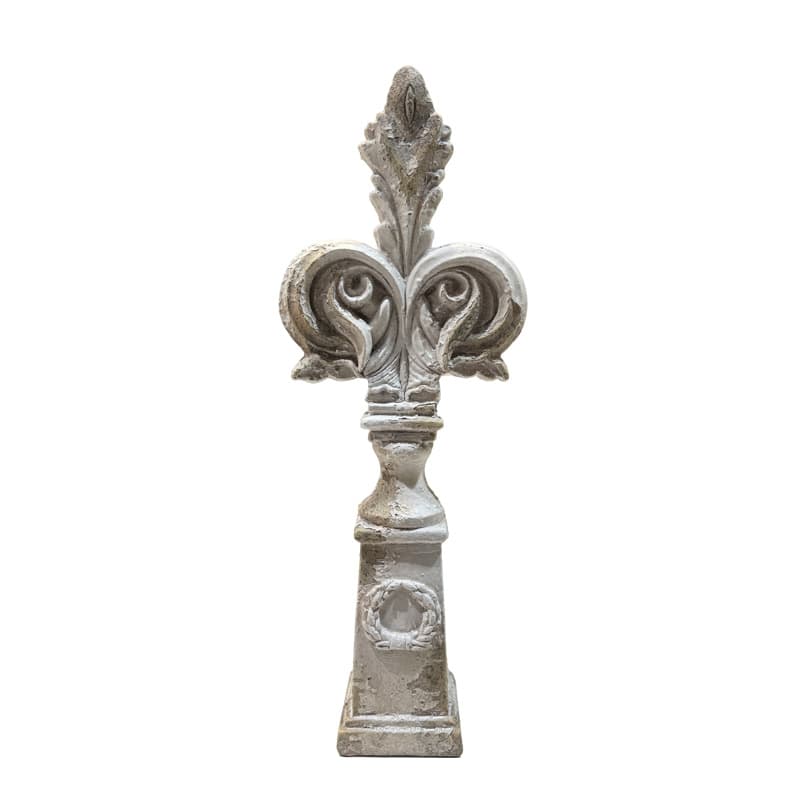 Retro decorative column decoration European aristocracy symbol iris flower home garden mantel decoration