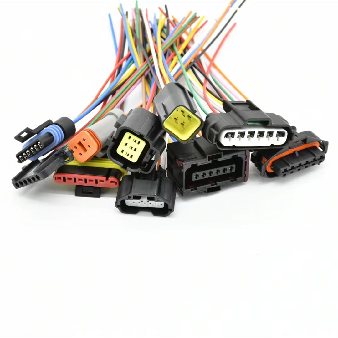 Hot Selling Throttle Pedal Sensor Socket SINOTRUK J6 Dr. Light Truck Electronic Throttle Pedal 6P Throttle Wiring Harness