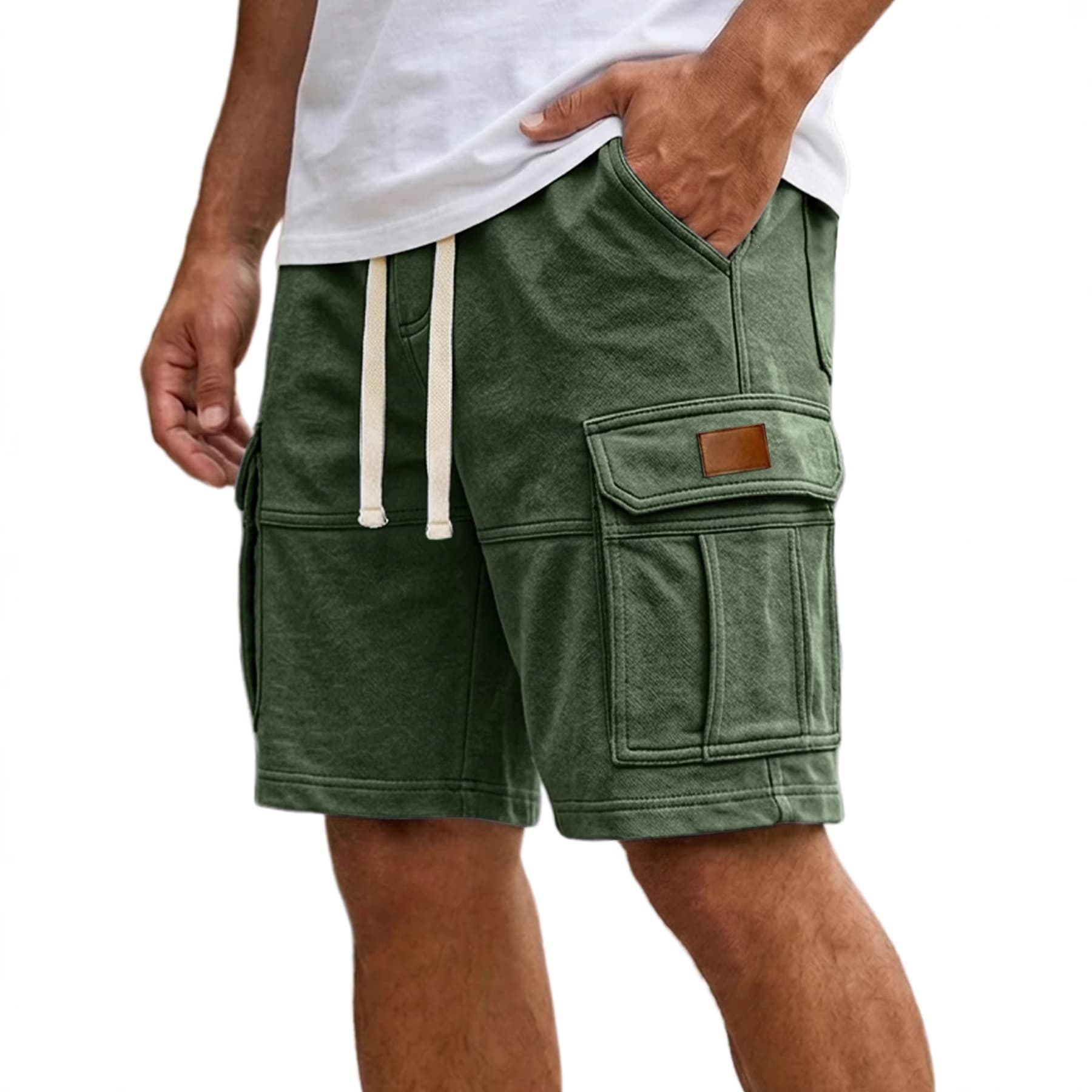 2025 New Style Casual Shorts for Men, Hawaiian Style, Cross-Border Hot Selling Item from Europe and America