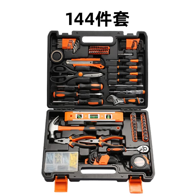 Home Gift Hardware Tool Set Toolbox Electrician Woodworking Manual Repair Combination Kit Factory Wholesale