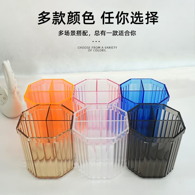Nail Art Storage Box, Brush, Nail File, Sand Strip, Multifunctional Nail Pen Holder, Nail Tool Set