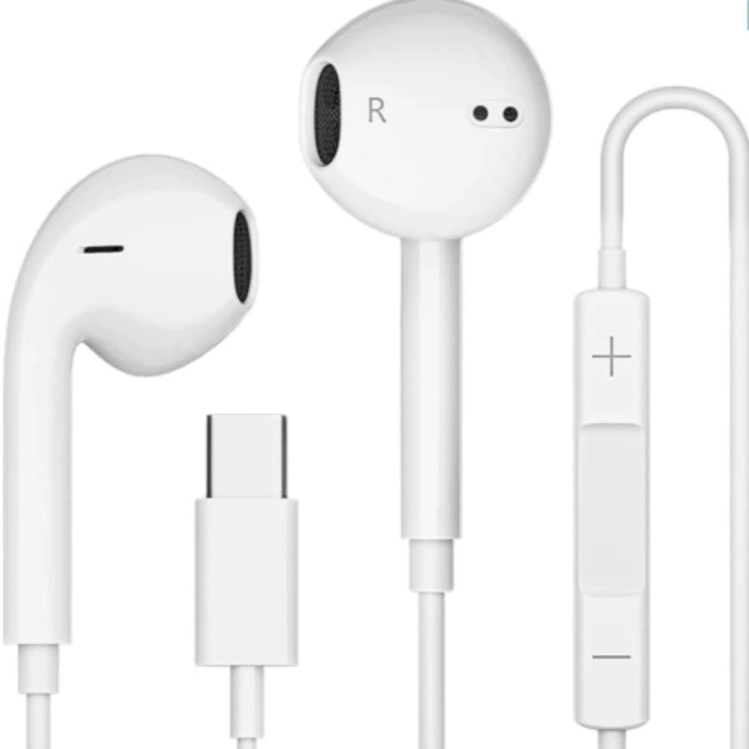 TPC Digital Interface Wired Earphones Compatible with Redmi, Huawei, VIVO, Apple i15 i16, Xiaomi 11
