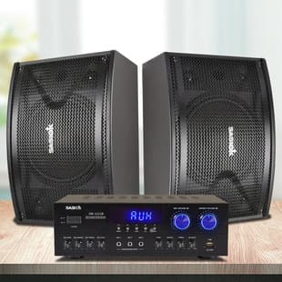 Bluetooth KTV Amplifier 12-inch Speaker Set Home Karaoke Conference Room Training Teaching Audio Equipment