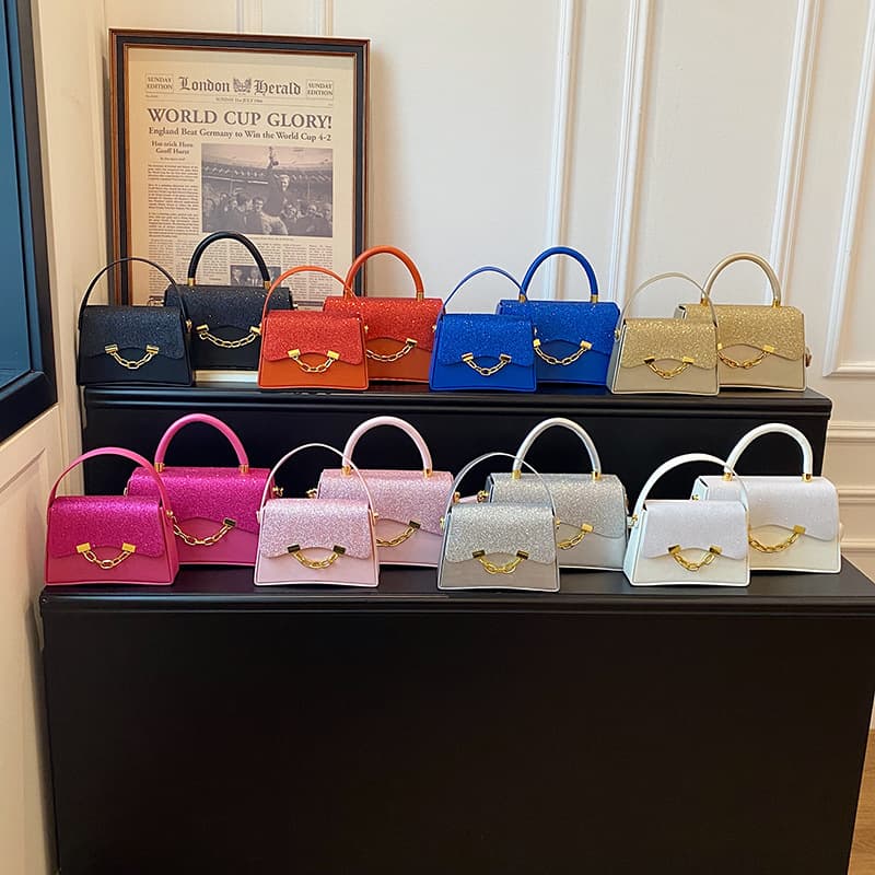 Crossborder Women's Handbag 2026 New Small Bag for Women Fashion Box Bag Shoulder Crossbody Handheld Small Square Bag Bags for Export