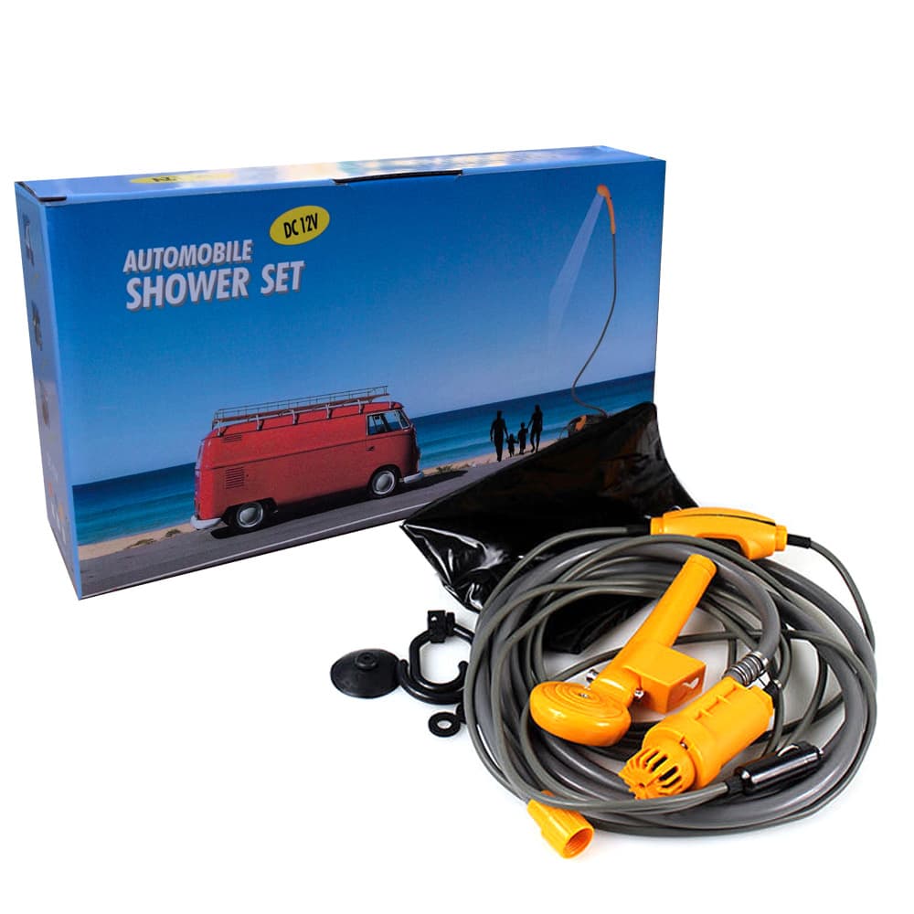Mini Car Shower Portable Car Shower Outdoor Camping Shower Cross-border Hot Selling Model 4201 Wholesale