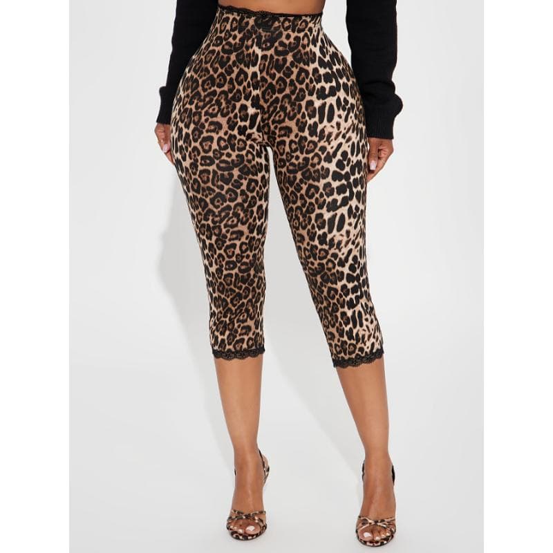 F 4654 Capri Yoga Leggings Pants