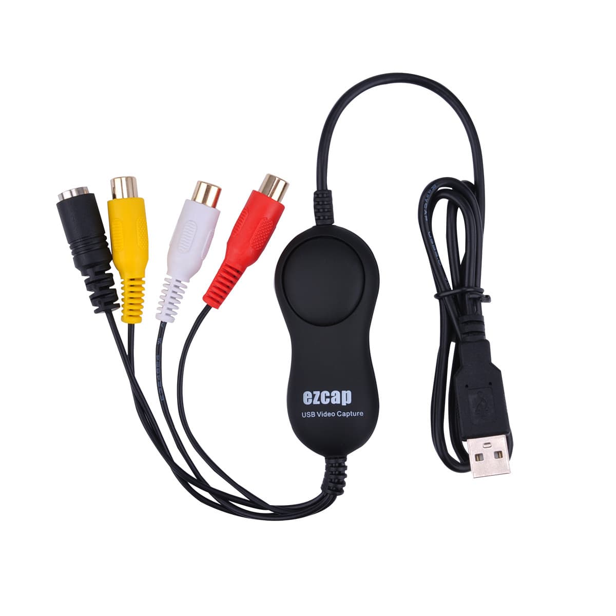 USB Video Capture EZCAP158 Windows Mac Dual-use Video Capture Card Driver-free New Model